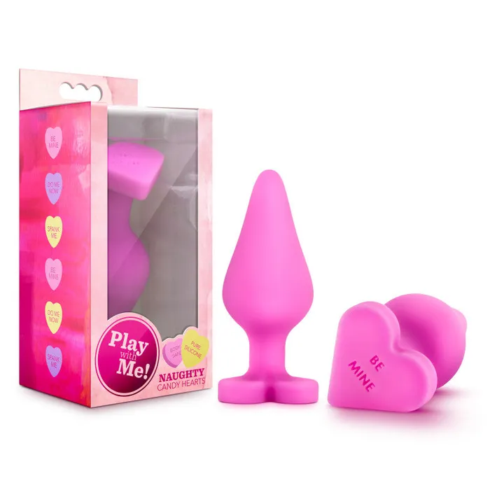 Vibrators Blush Novelties Naughty Candy Heart Be Mine Pink