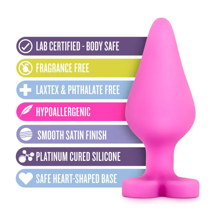 Vibrators | Blush Novelties Naughty Candy Heart - Be Mine - Pink Vibrators | Blush Novelties Naughty Candy Heart - Be Mine - Pink
