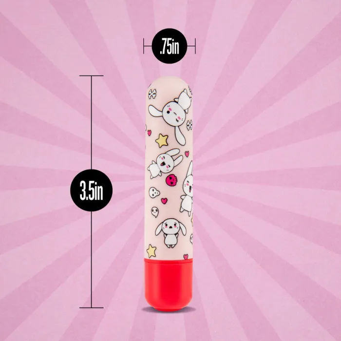 Vibrators | Blush Novelties The Collection - Mini Sweet Bunny - Red Vibrators | Blush Novelties The Collection - Mini Sweet Bunny - Red