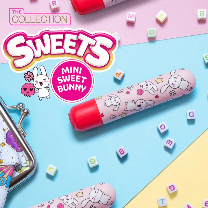 Vibrators | Blush Novelties The Collection - Mini Sweet Bunny - Red Vibrators | Blush Novelties The Collection - Mini Sweet Bunny - Red