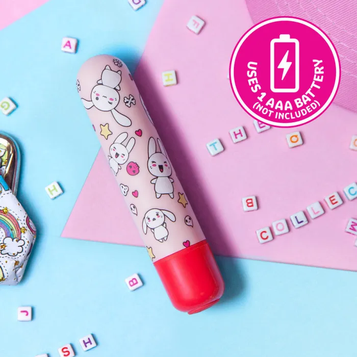 Vibrators | Blush Novelties The Collection - Mini Sweet Bunny - Red Vibrators | Blush Novelties The Collection - Mini Sweet Bunny - Red