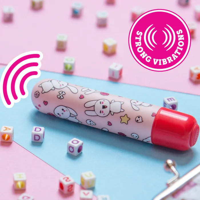 Vibrators | Blush Novelties The Collection - Mini Sweet Bunny - Red Vibrators | Blush Novelties The Collection - Mini Sweet Bunny - Red