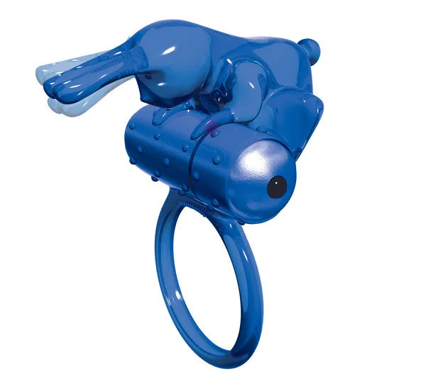 Vibrators | BMS Factory Buzz Bunny ring Vibe - Blue Vibrators | BMS Factory Buzz Bunny ring Vibe - Blue