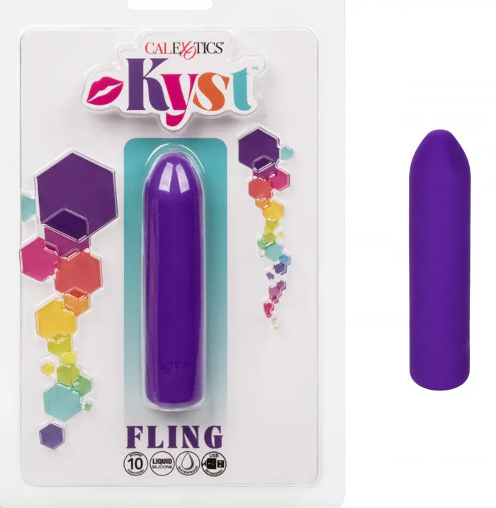 Vibrators | CalExotics Kyst Fling - Purple Vibrators | CalExotics Kyst Fling - Purple