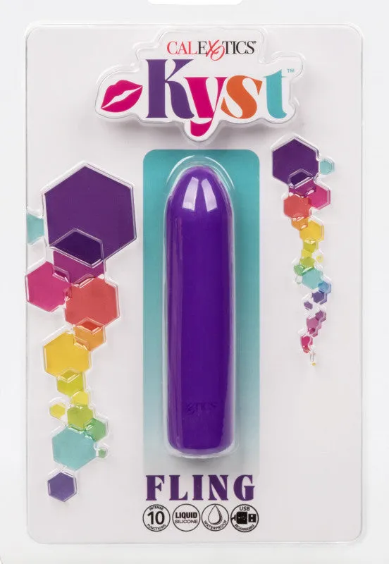 Vibrators | CalExotics Kyst Fling - Purple Vibrators | CalExotics Kyst Fling - Purple