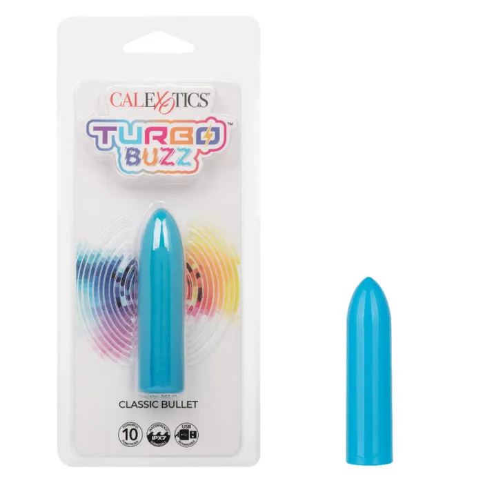 Vibrators CalExotics Turbo Buzz Classic Bullet Blue