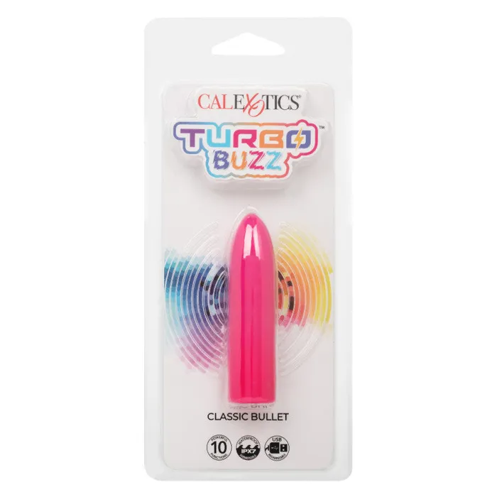 Vibrators | CalExotics Turbo Buzz Classic Bullet - Pink Vibrators | CalExotics Turbo Buzz Classic Bullet - Pink