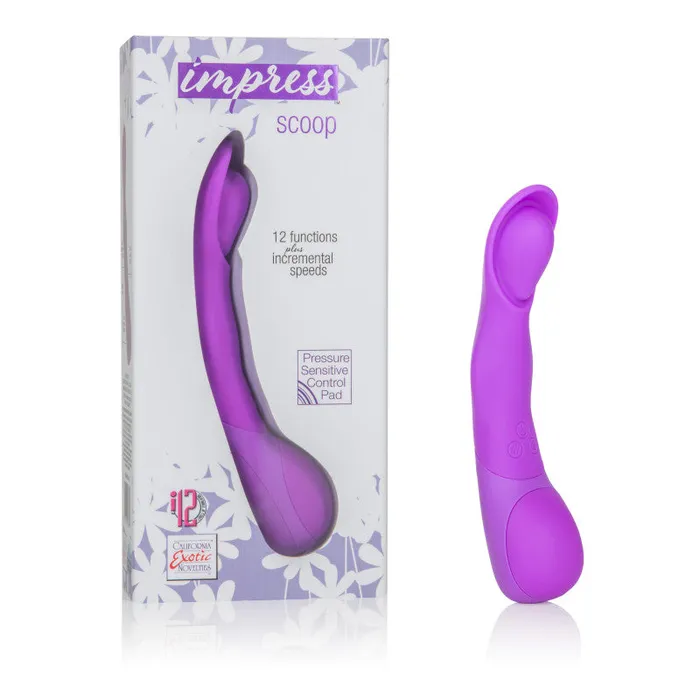 Vibrators Holiday Blow Sale Impress Scoop Purple