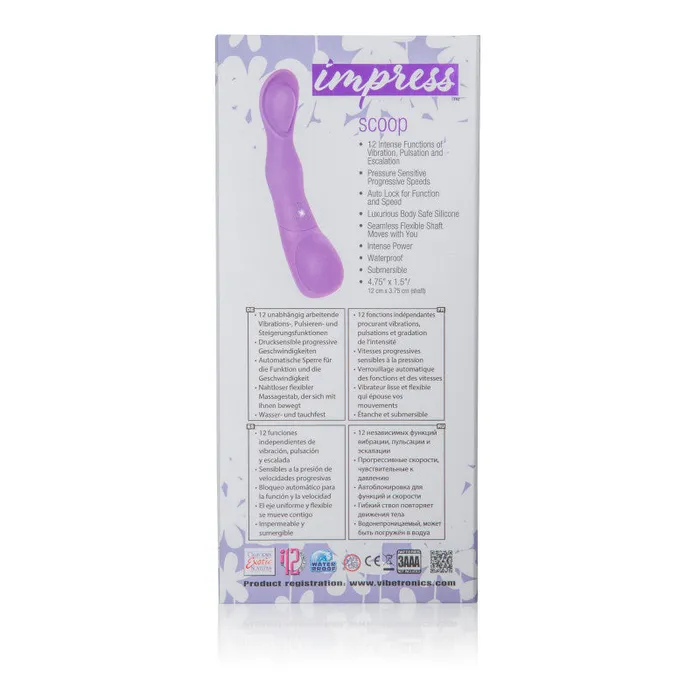 Vibrators | Holiday Blow Sale Impress Scoop - Purple