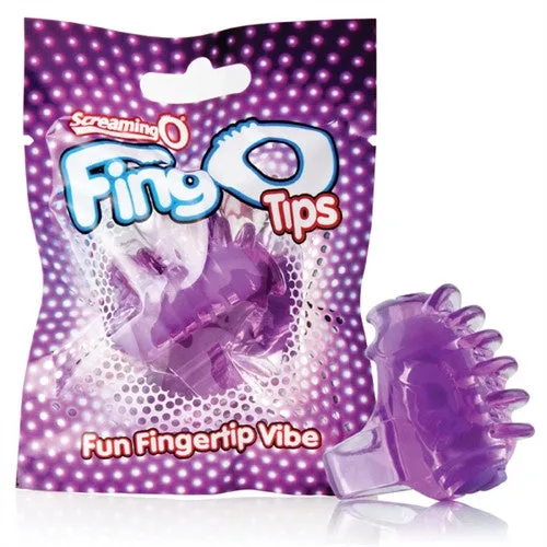 Vibrators Screaming O Fingo Tips Each Purple