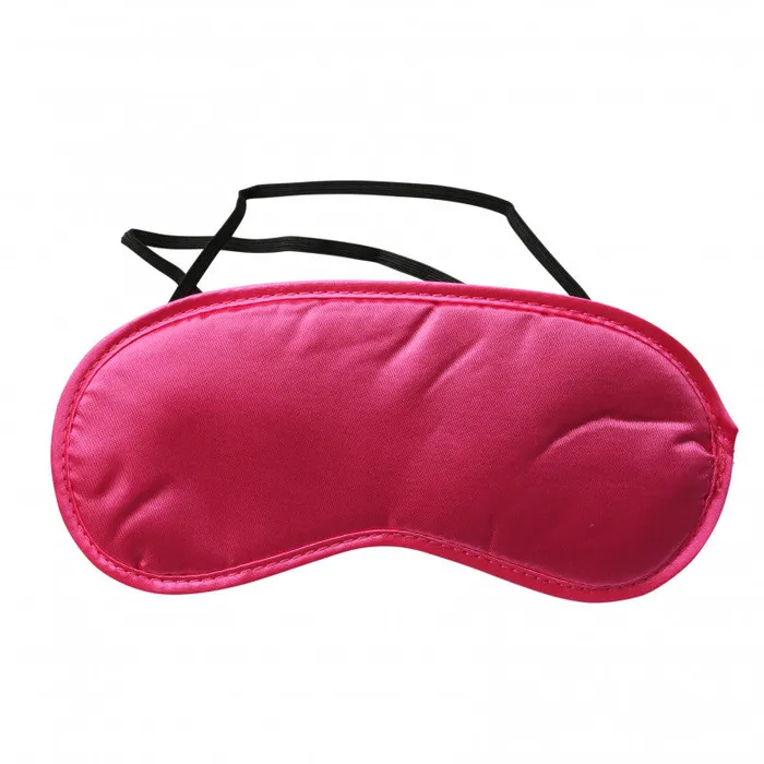 Vibrators Sportsheets Sex and Mischief Satin Hot Pink Blindfold