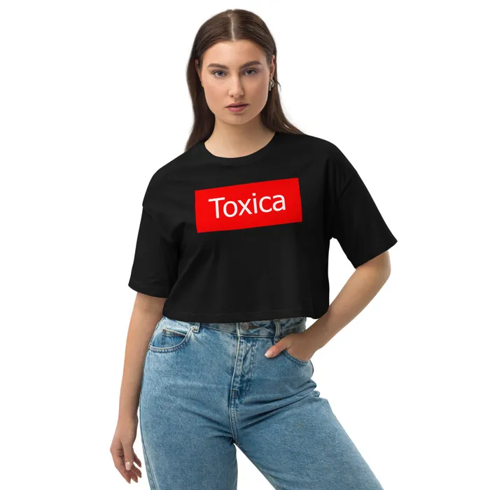 Vibrators | The Dude with the Beard Shop Toxica's Loose Crop Top