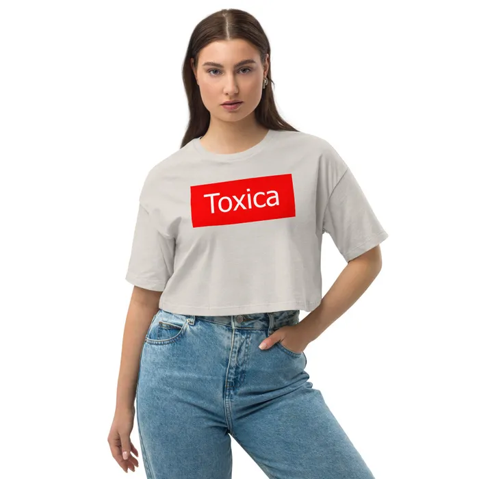 Vibrators | The Dude with the Beard Shop Toxica's Loose Crop Top