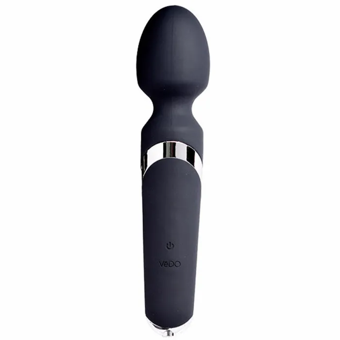 Vibrators | VeDO Wanda Rechargeable Wand - Just Black Vibrators | VeDO Wanda Rechargeable Wand - Just Black