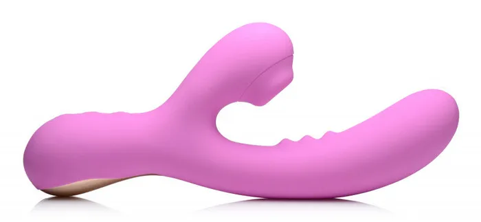 Vibrators | XR Brands inmi 8x Silicone Suction Rabbit - Pink Vibrators | XR Brands inmi 8x Silicone Suction Rabbit - Pink