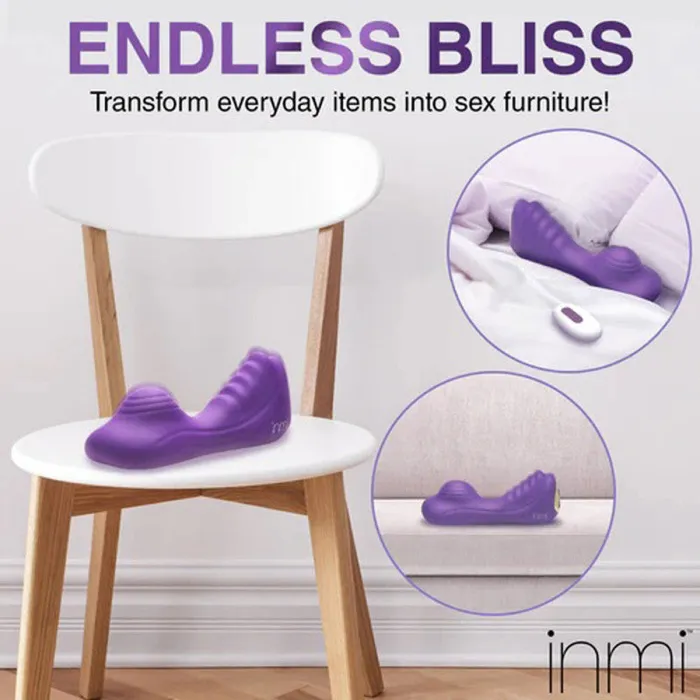 Vibrators | XR Brands inmi Vibrating Silicone Grinder - Purple Vibrators | XR Brands inmi Vibrating Silicone Grinder - Purple
