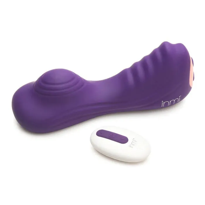Vibrators | XR Brands inmi Vibrating Silicone Grinder - Purple Vibrators | XR Brands inmi Vibrating Silicone Grinder - Purple