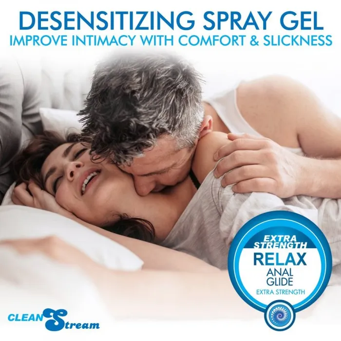 XR Brands Anal | Cleanstream Relax Anal Lube Desensitizing W/ Tip 8oz