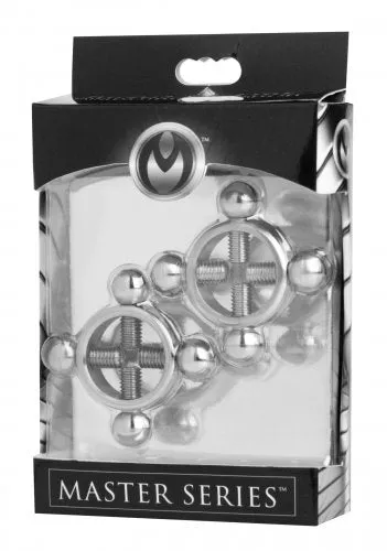 XR Brands Anal | Master Series Rings Of Fire Nipple Press Set