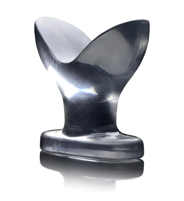 XR Brands Master Series Anal Anchored Clear Anal Plug
