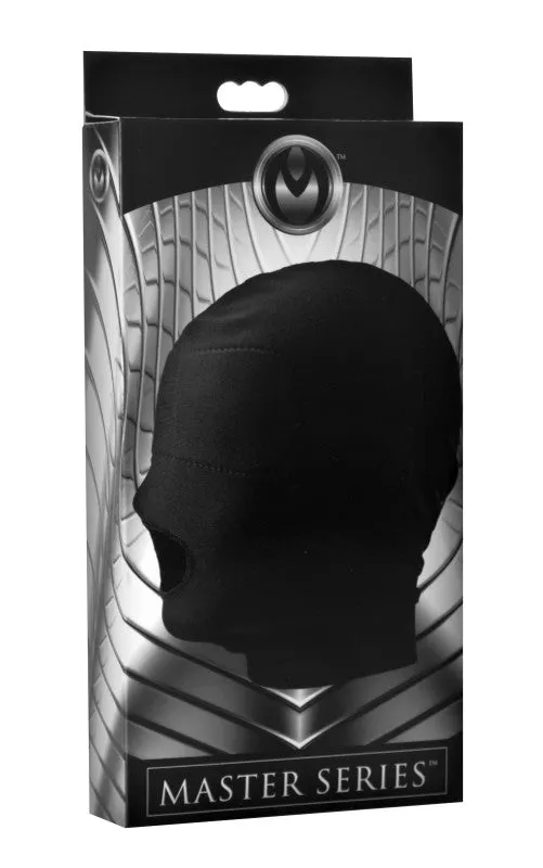XR Brands Master Series Vibrators Spandex Hood Wpadded Eyes and Open Mouth